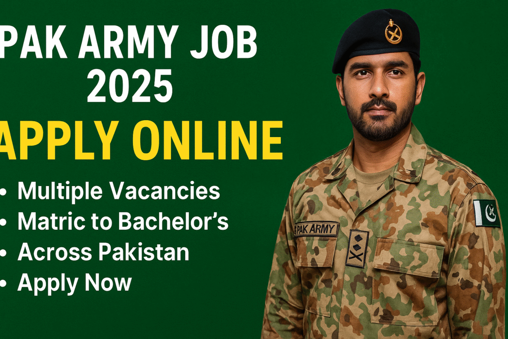 Pak Army job