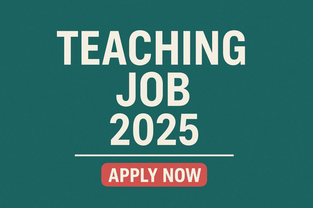 Teaching Job