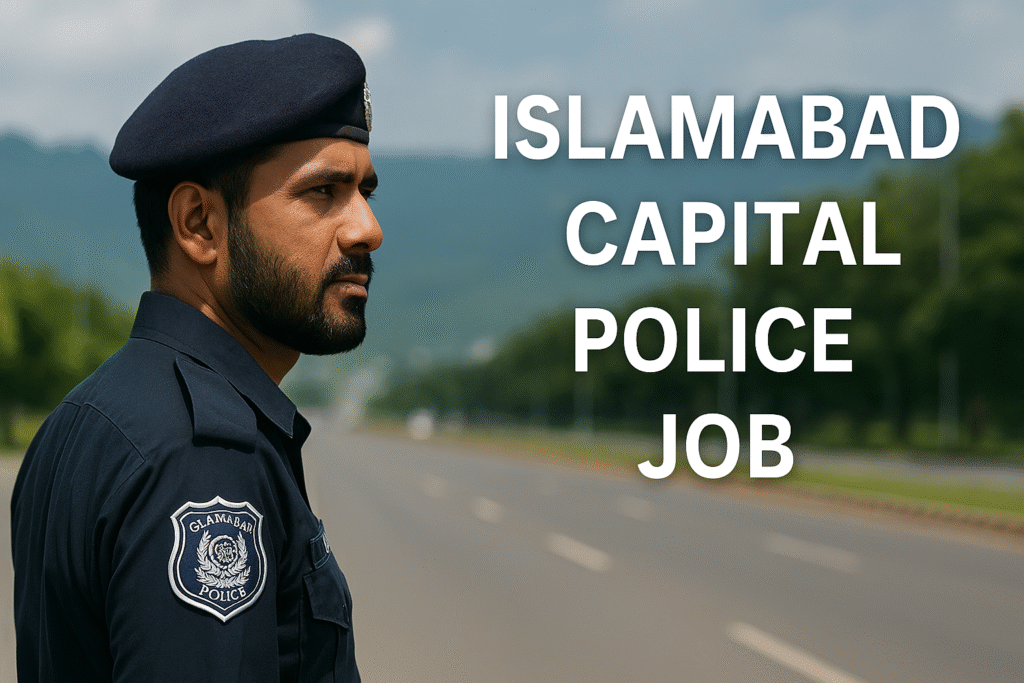 Islamabad Capital Police job