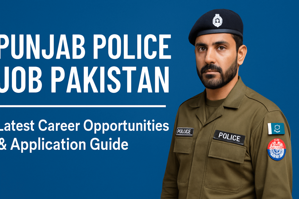 Punjab Police Job Pakistan