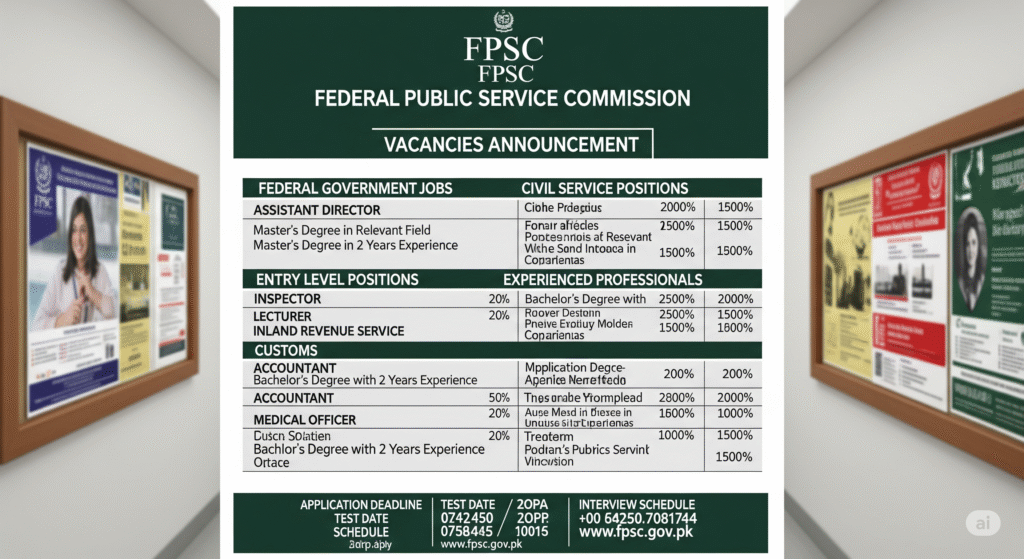 Jobs FPSC