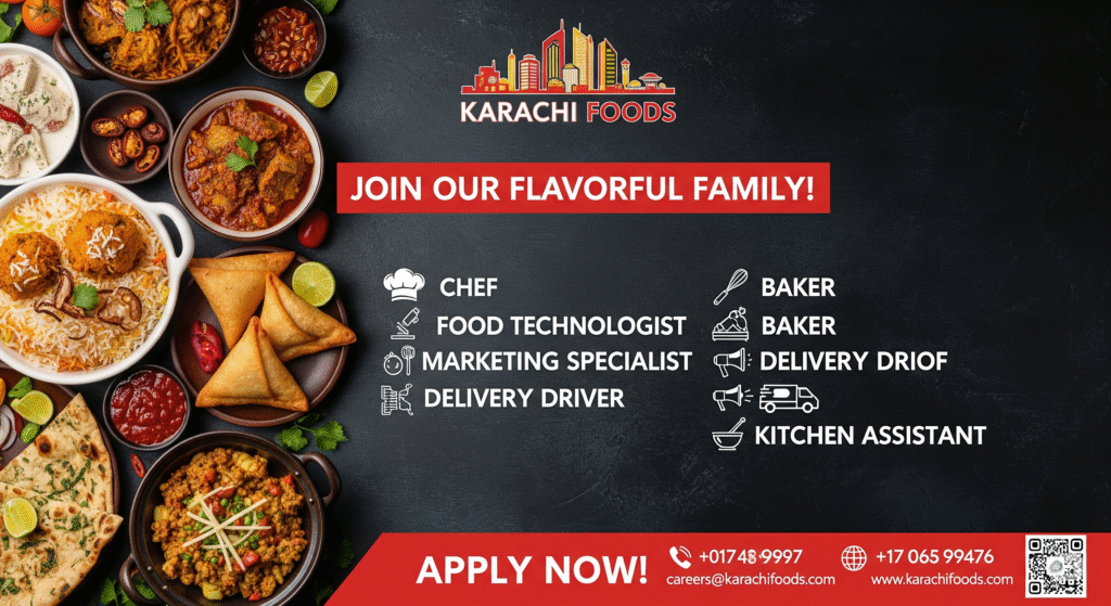 Karachi Foods Jobs