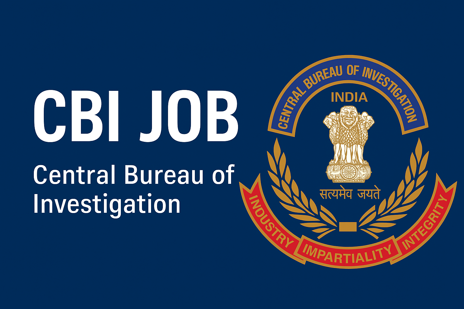 CBI job 2025