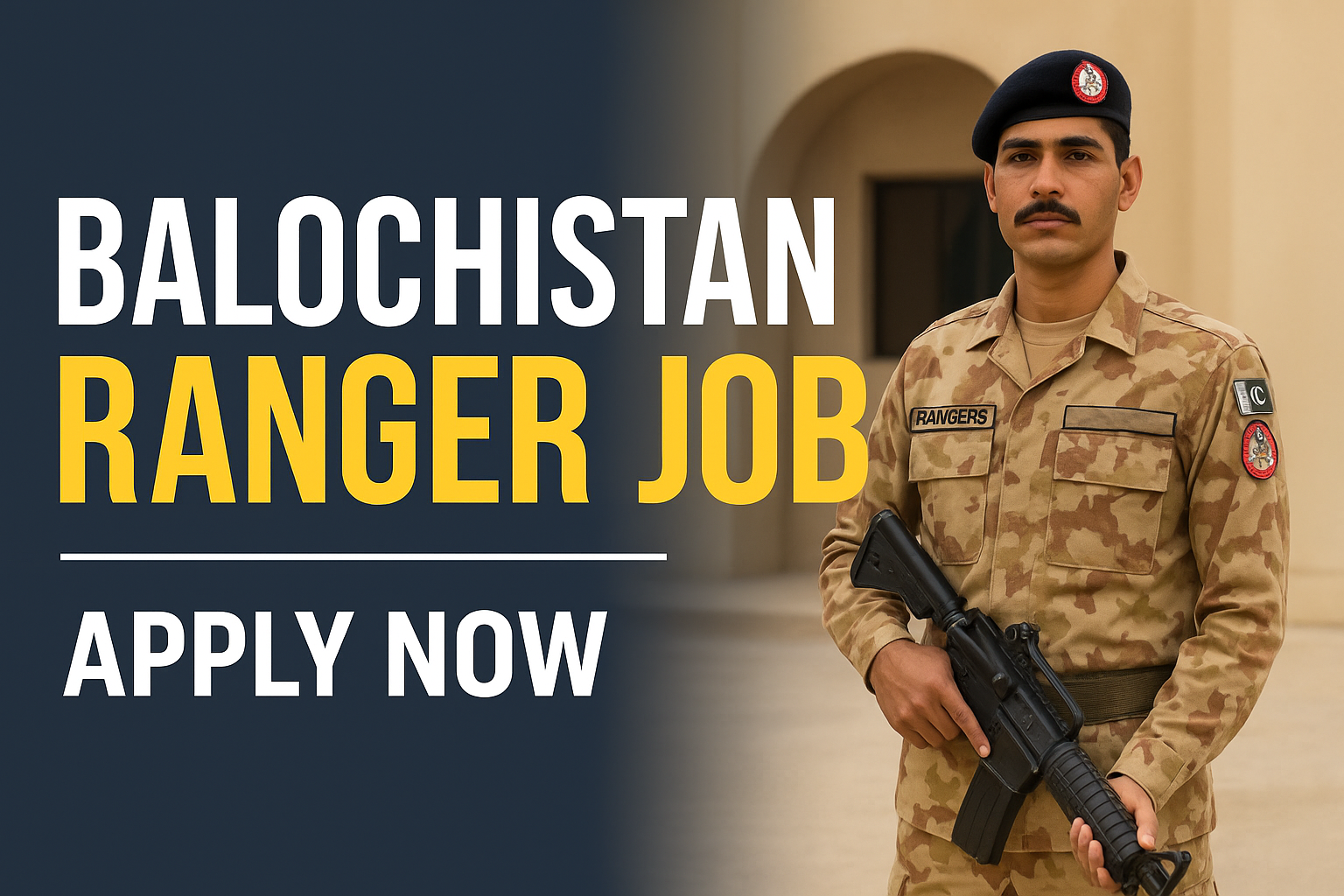 Balochistan Ranger job