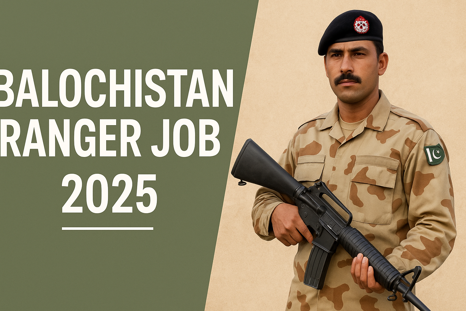 Balochistan Ranger Job
