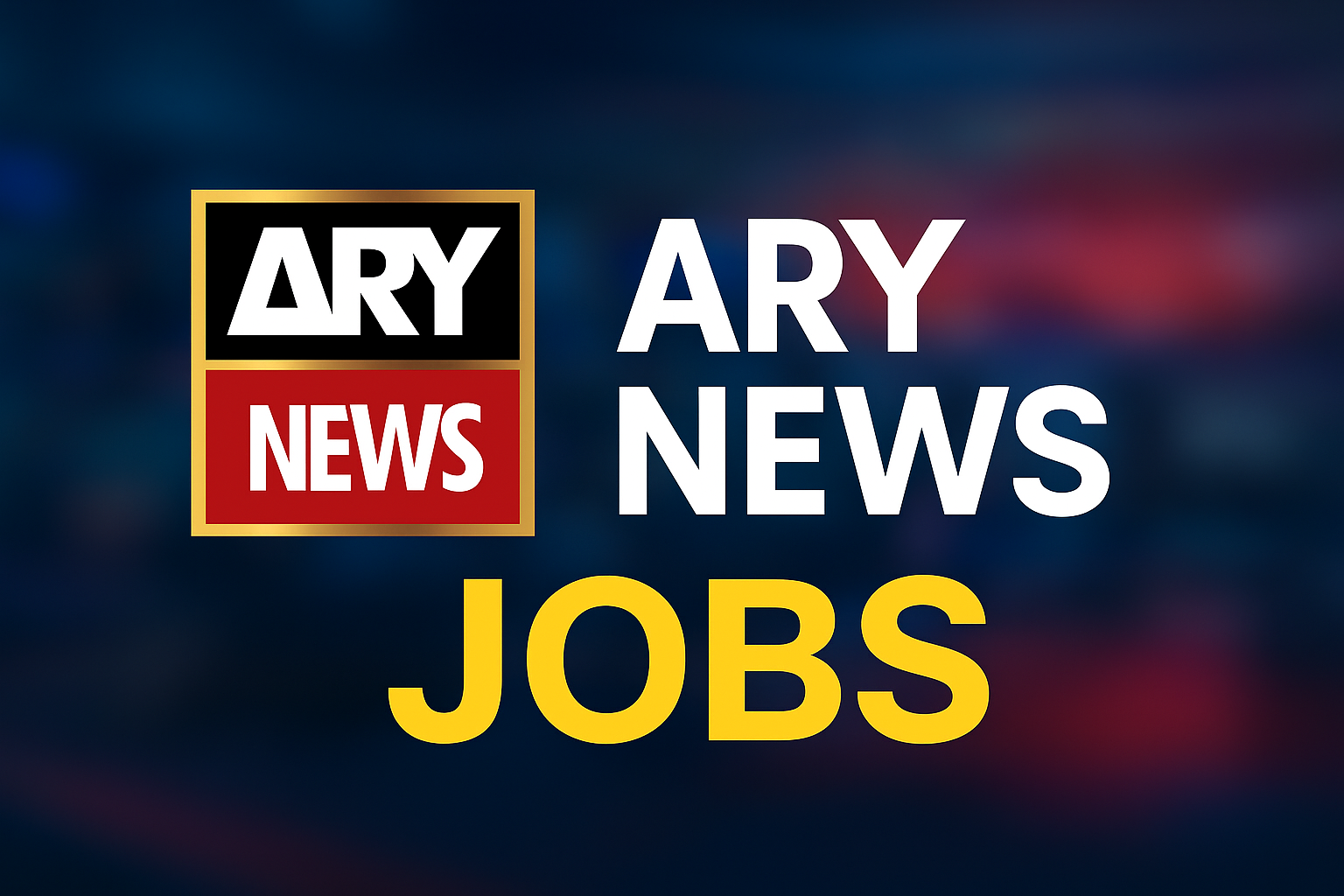 ARY News Jobs
