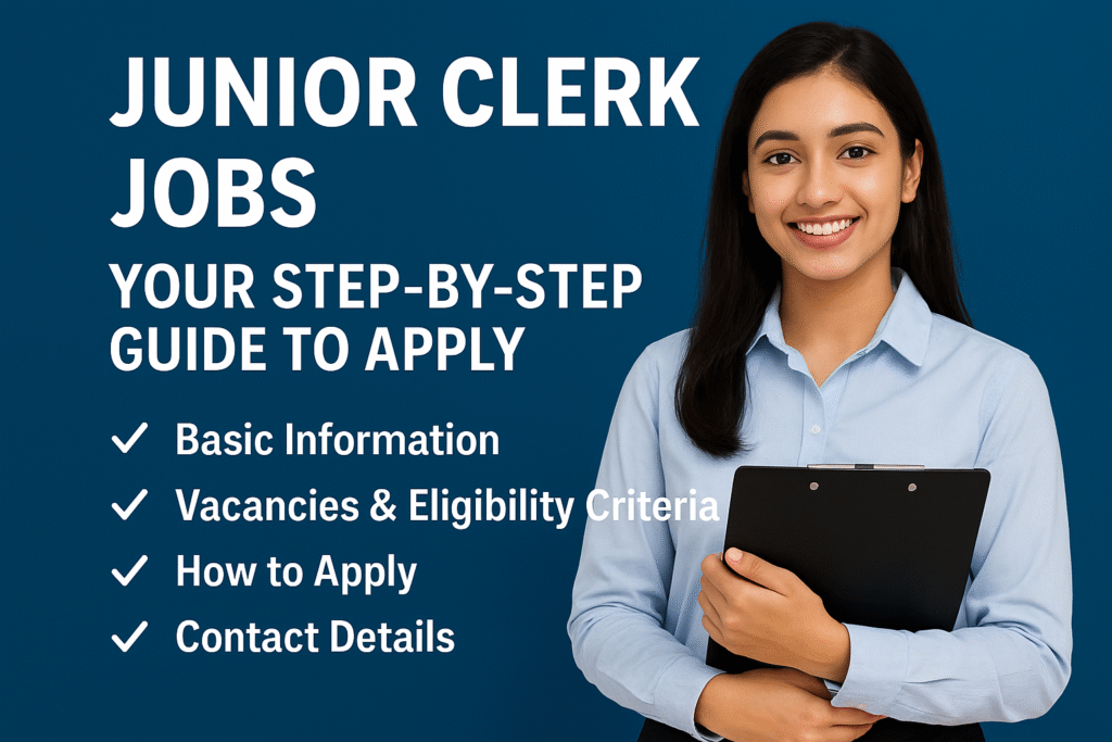 Junior Clerk Jobs