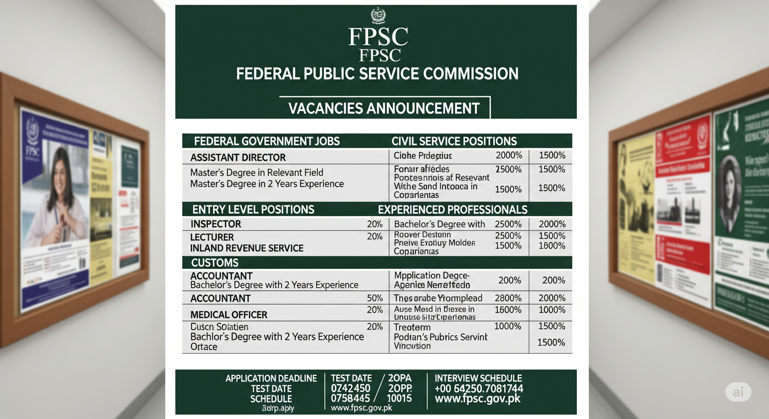 Jobs FPSC