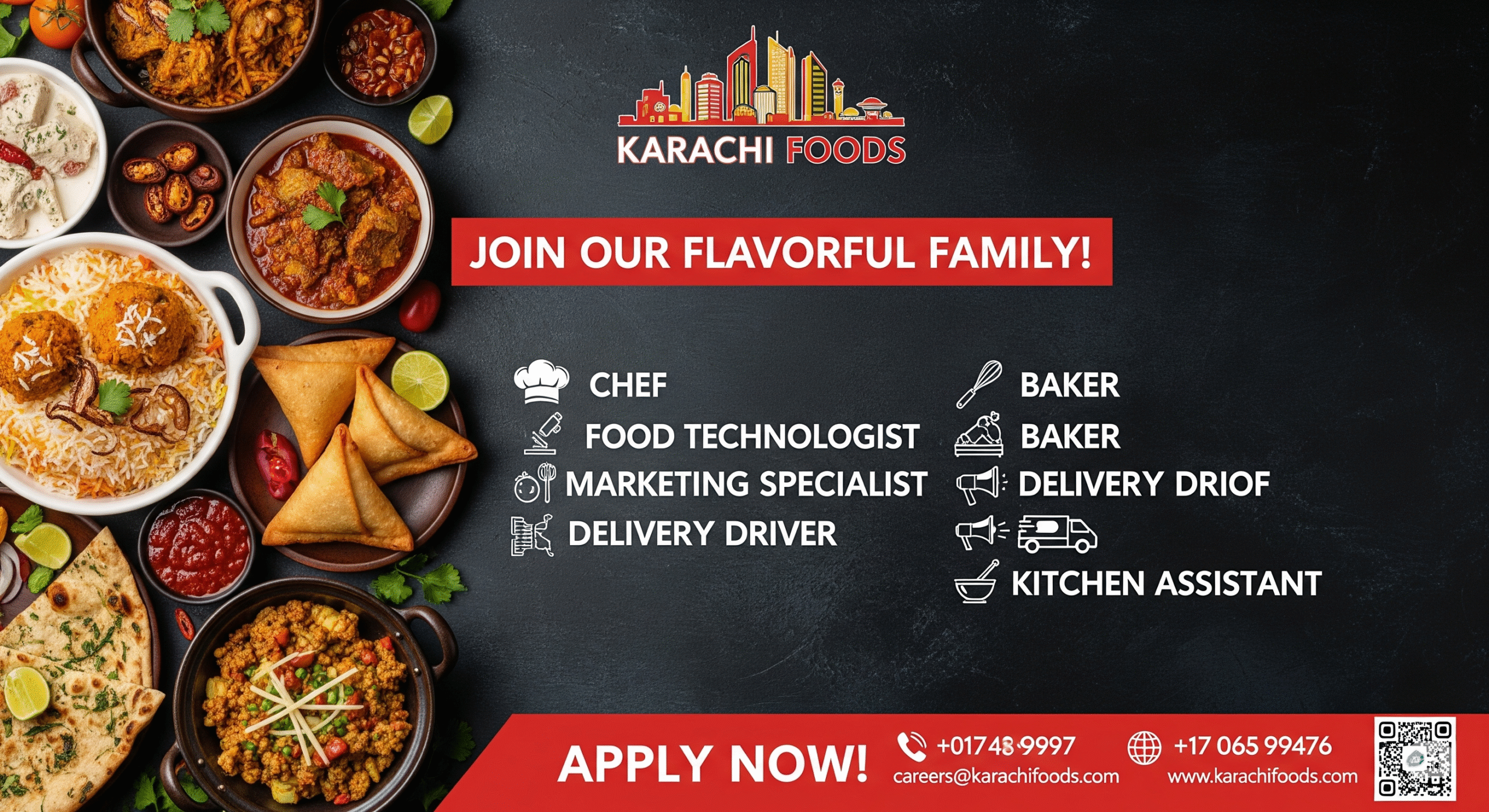 Karachi Foods Jobs