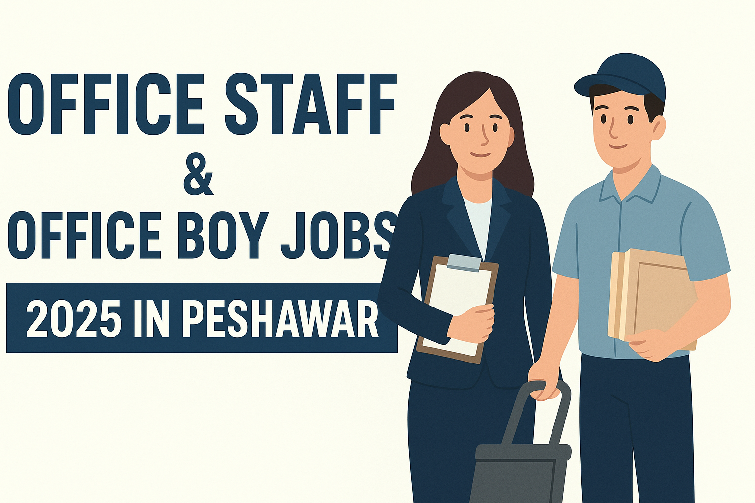 Office Staff & Office Boy Jobs 2025 In Peshawar